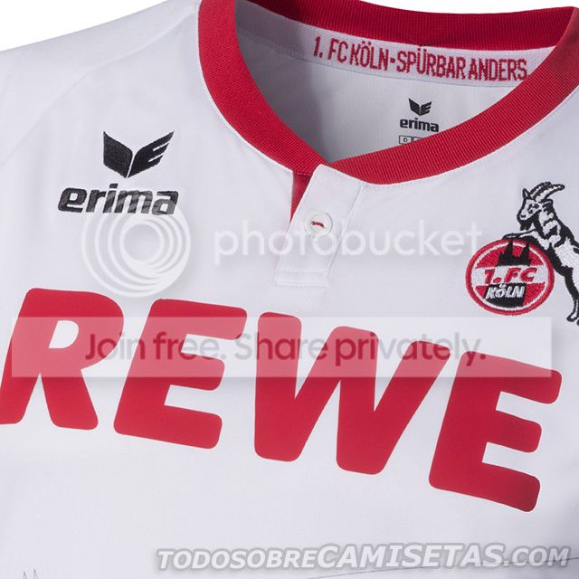 Fußball Trikot FC Köln Home 2014/15 - Erima - - Passion for Sport